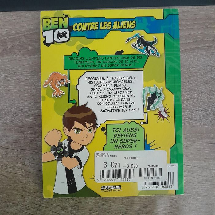 livre BEN 10 contre les aliens - photo numéro 4
