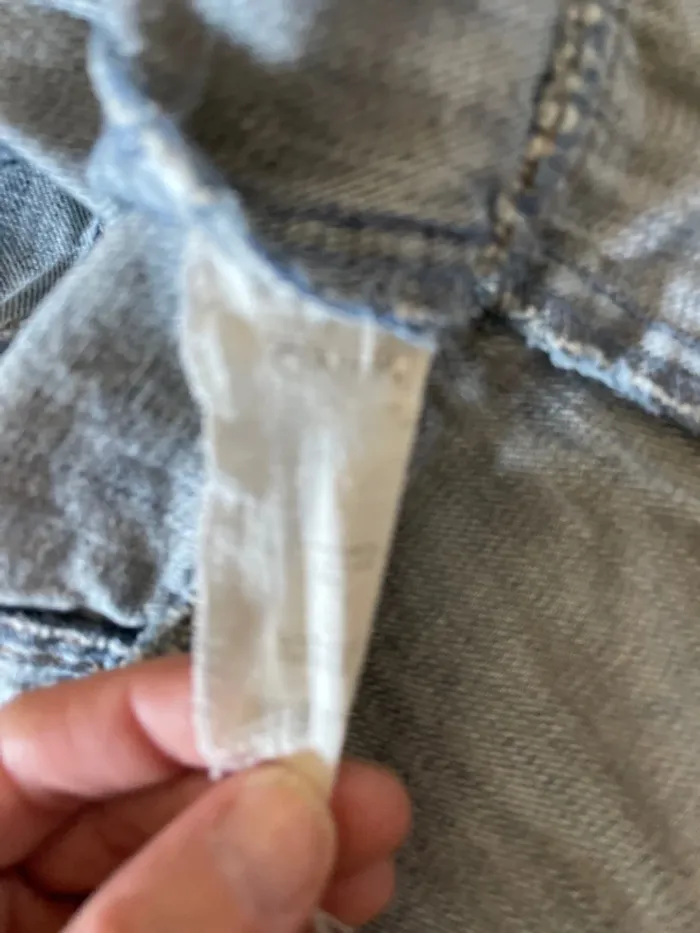 Veste en jean femme boutons style cirque - photo numéro 4