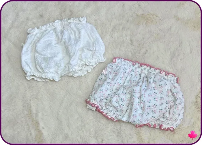 Lot 2 culottes bloomer Obaïbi | 6 mois (68 cm)
