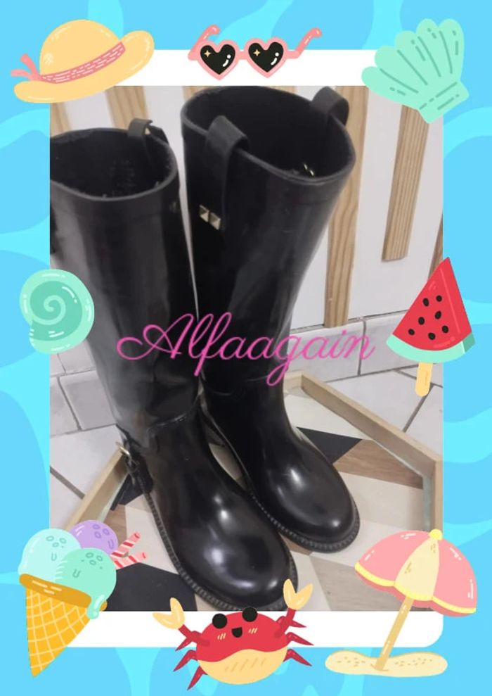 Bottes de pluie Zara 30 /31 - photo numéro 7