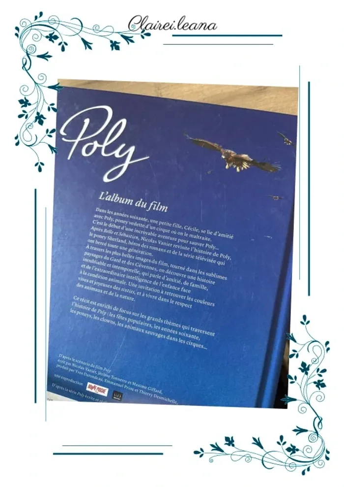 🛑 livre Poly 🛑 album du film - photo numéro 4