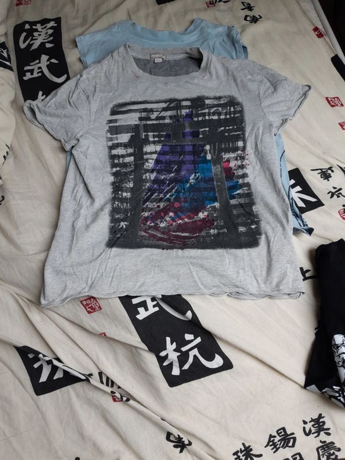 lot 3 t-shirts manches courtes 12 ans - photo numéro 5