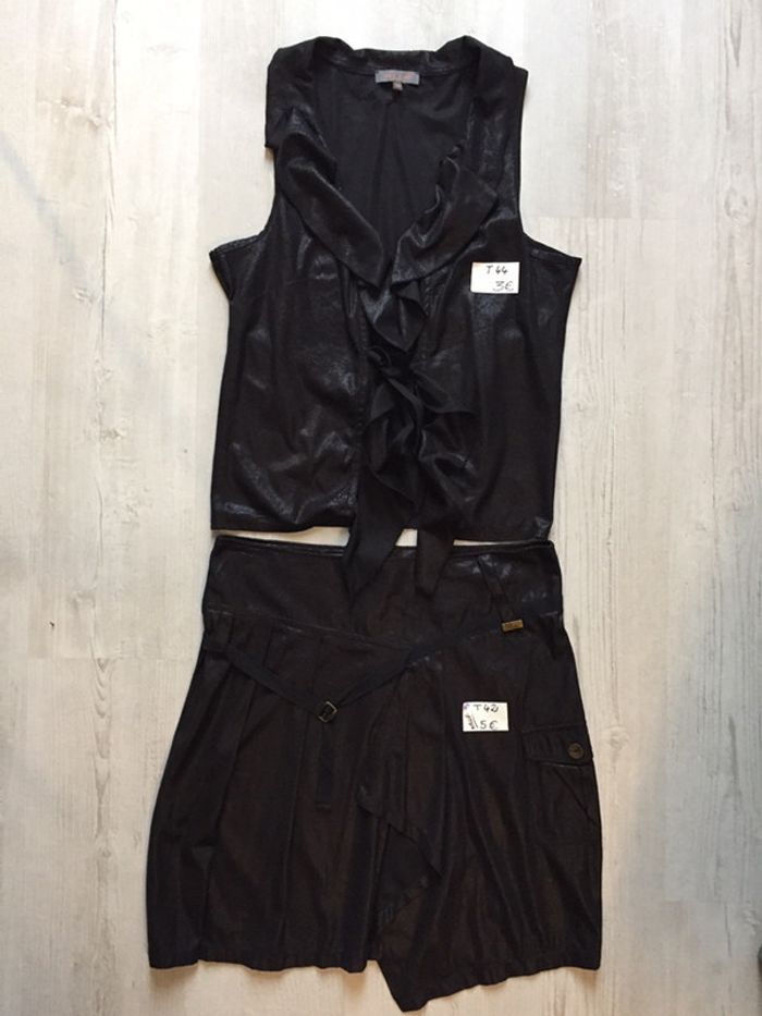 127-Ensemble jupe+boléro T 42/44 NEUF - photo numéro 5