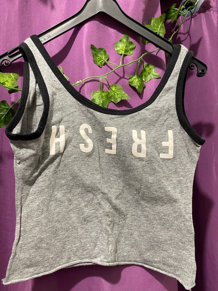 Top court gris Fresh