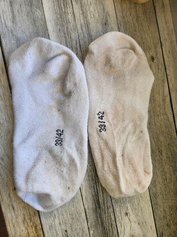 Chaussettes usagées