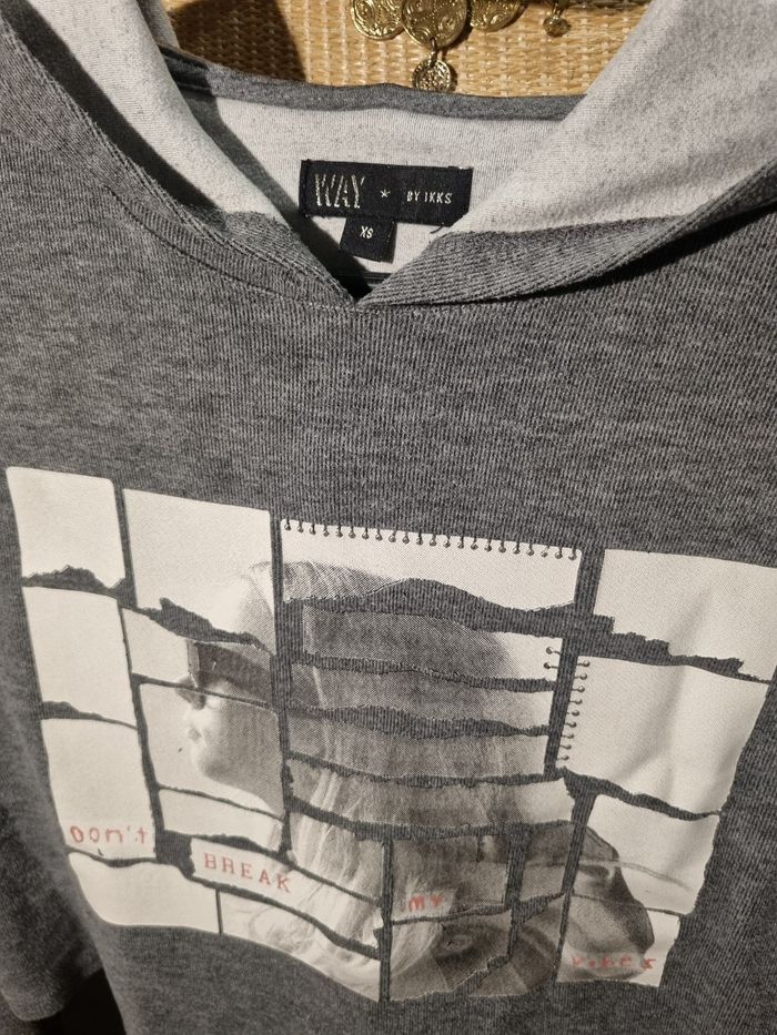 Pull à capuche IKKS Taille XS - photo numéro 3