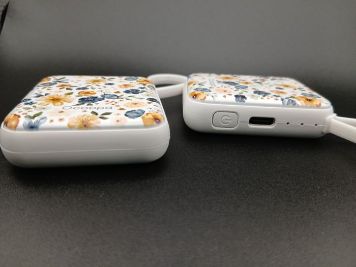 🔥Duo Chauffe-Mains Rechargeables Ocoopa - Motif Fleuri 🌸 - photo numéro 4