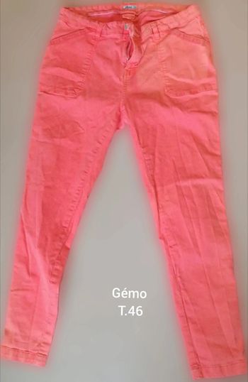 Pantalon homme Gémo t. 46