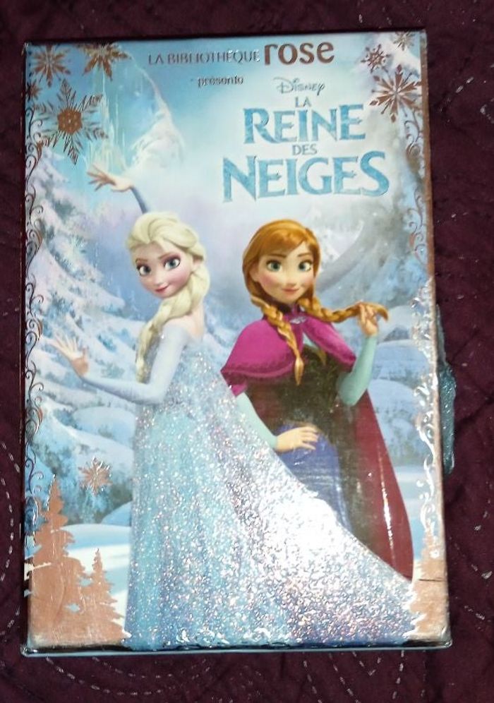 Coffret 3 livre la reine des neiges