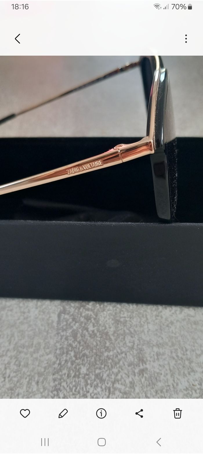 Paire de lunette solaire - photo numéro 2