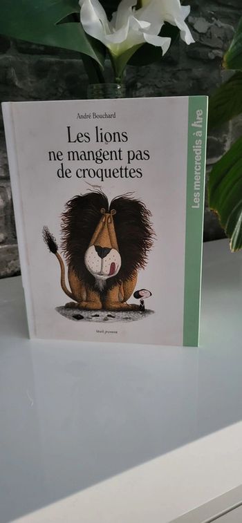 Livre les lions 🦁 ne mangent pas de croquettes