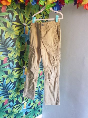 Pantalon cargo camel