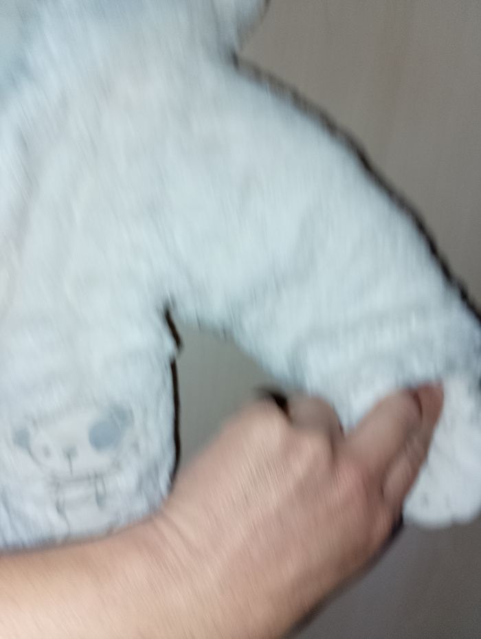 Manteau grain de blé 6 mois avec gants intégrée - photo numéro 4