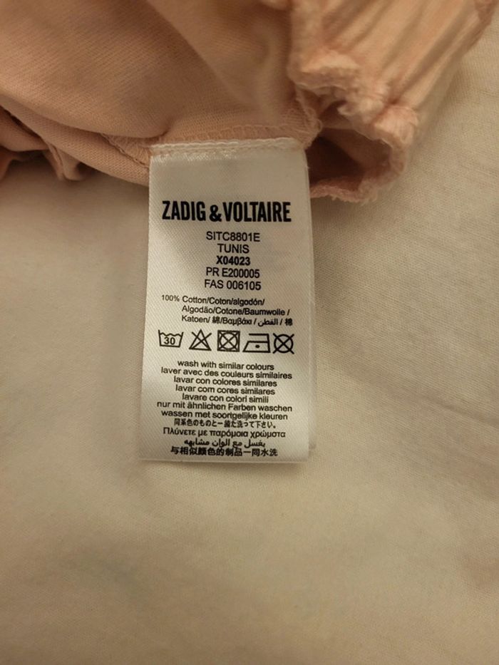 Superbe combinaison Combi-short 6 mois 67 cm Zadig et Voltaire neuf - photo numéro 7