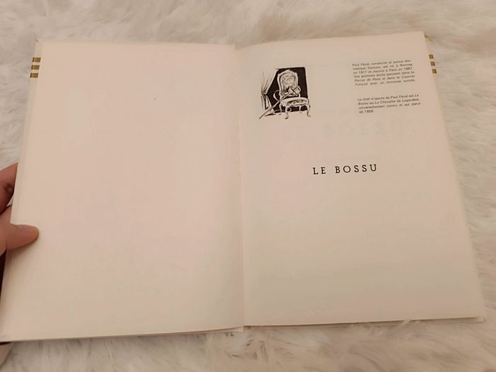 Livre : Le Bossu _ Paul Féval _ Hemma _ Vintage - photo numéro 3