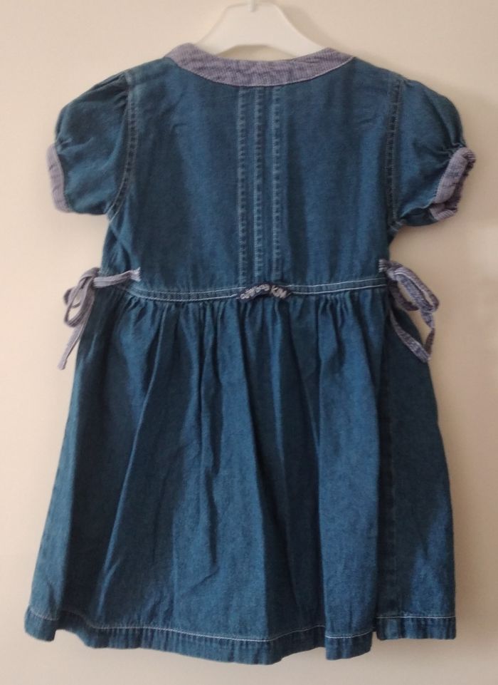 Robe manches courtes en jeans 23 mois fille Mini gang - photo numéro 6