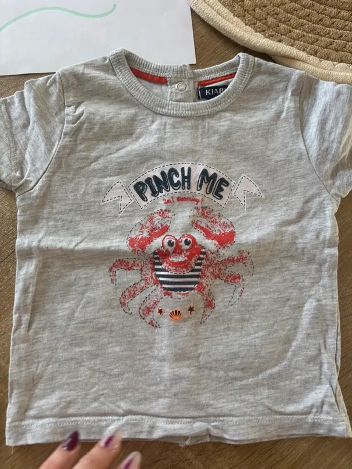 Teeshirt taille 6 mois - photo numéro 2