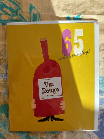 Carte d'anniversaire 