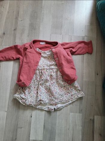 Ensemble fille 6 mois