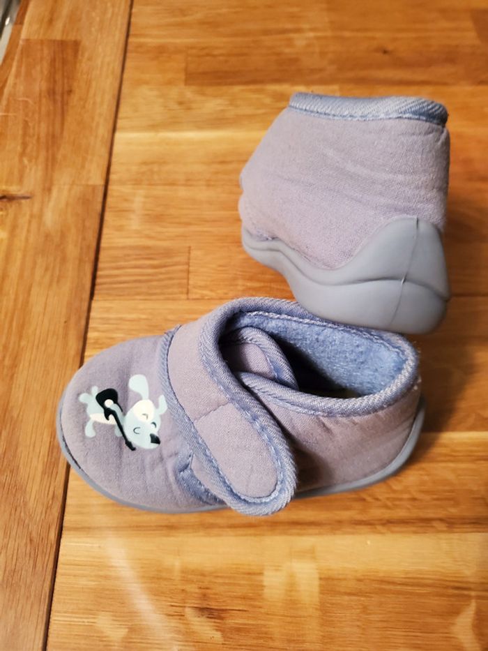 Chaussons Bleu Pointure 23 - photo numéro 2