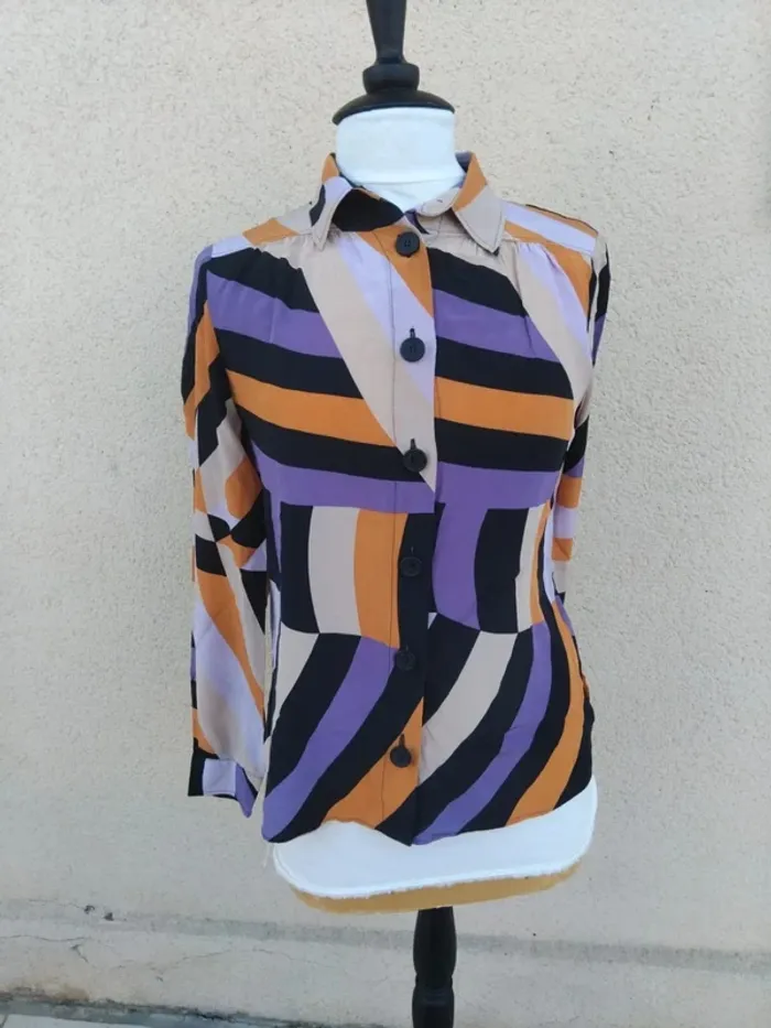 Tres belle chemise Missoni t38 - photo numéro 5