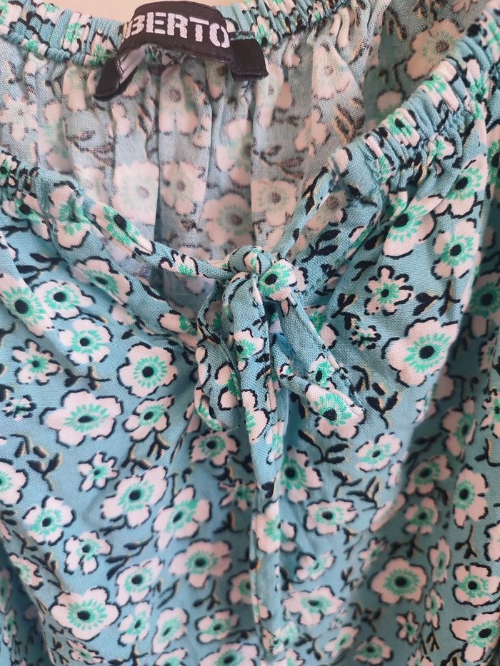 Blouse verte femme - photo numéro 3