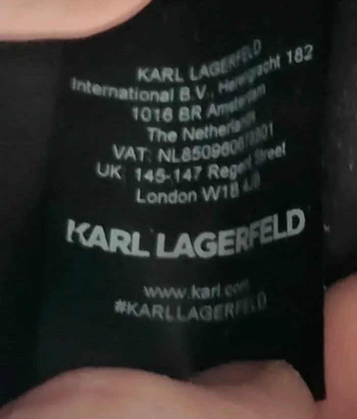 Sac XXL. Tissu et fourrure. Bandoulière réglable amovible. Karl Lagerfeld authentique. Neuf 🥰 - photo numéro 10