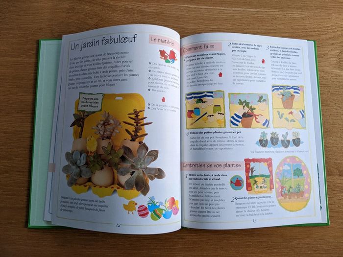 Livre loisirs créatifs enfants doigts verts - photo numéro 3