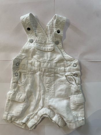 Salopette short - Taille 1 mois