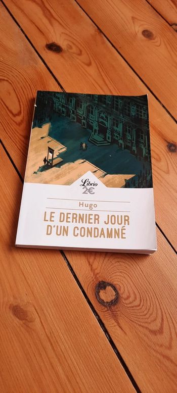 Livre scolaire Le dernier jour du condamné de Victor Hugo
