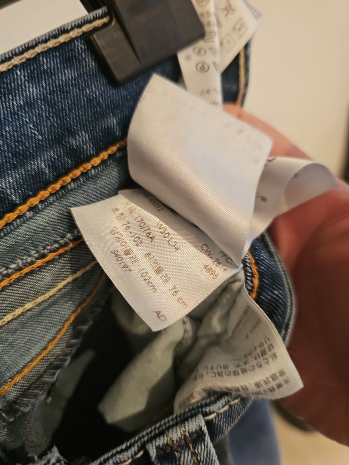 jean levi’s femme skinny demi curve taille w30 bleu - photo numéro 4