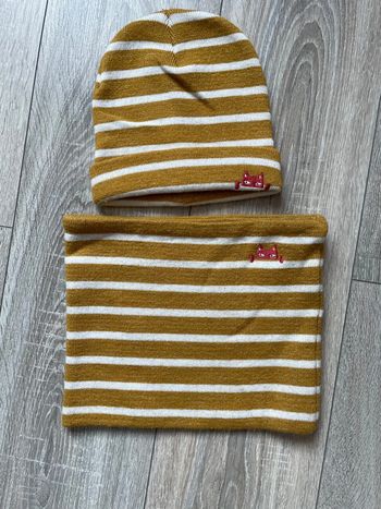 Ensemble bonnet et snood