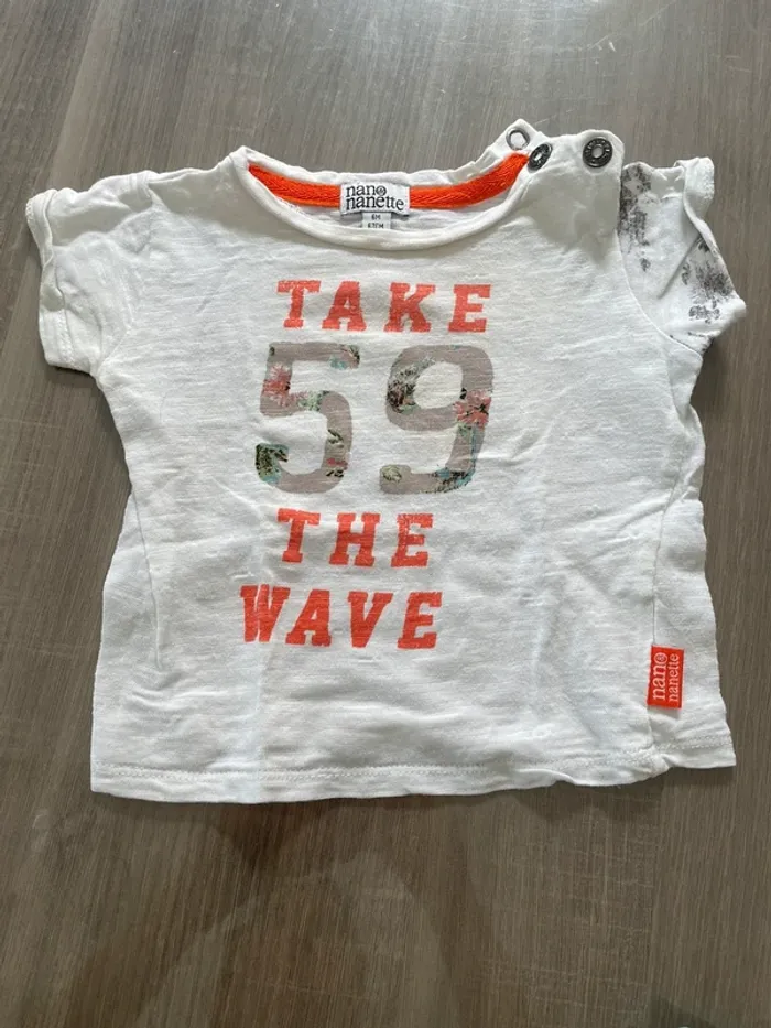 Lot de tee shirt 6 mois - photo numéro 6