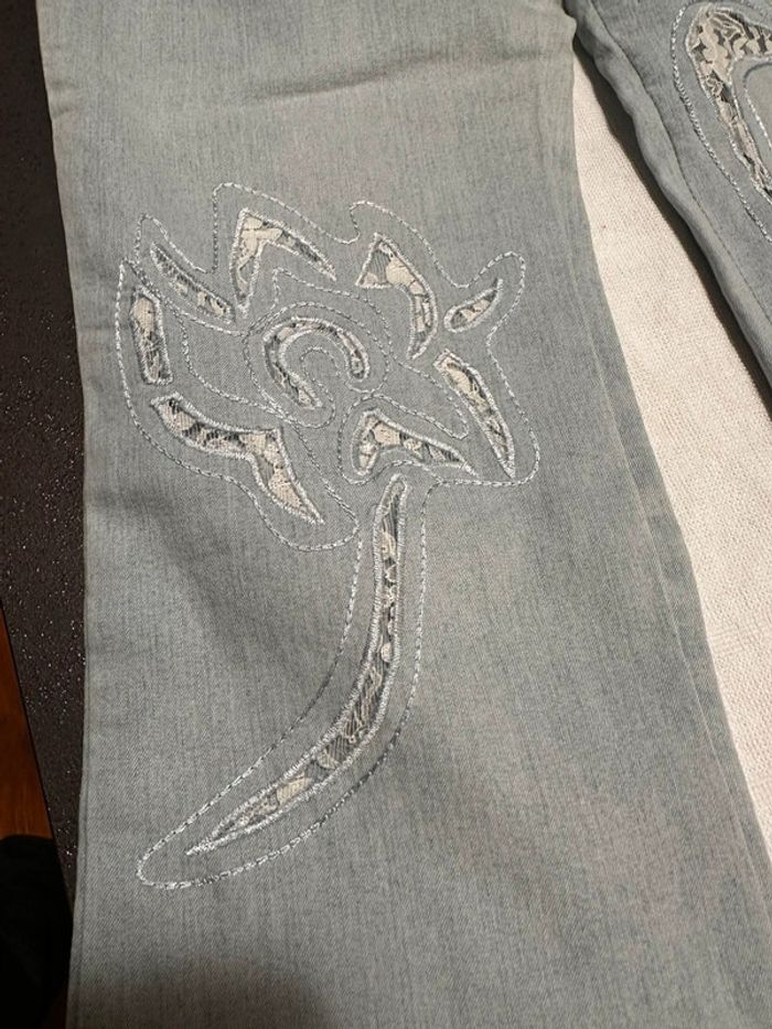 👖 Pantacourt bleu clair – Marque Budy – Taille M 🩵 - photo numéro 4