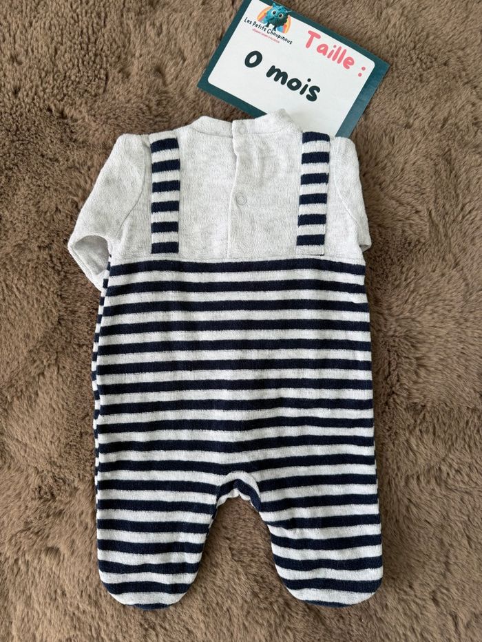 Pyjama / dors bien / grenouillère Winnie l’ourson - taille 0 mois - photo numéro 4