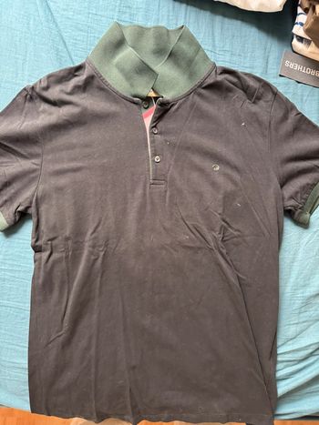 👕 Polo Benson & Cherry – Noir col vert