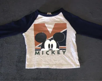 T-shirt manches longues mickey