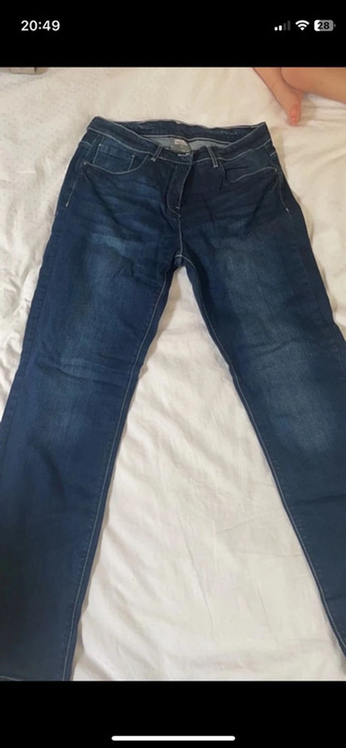 Jeans femme bleu Up 2 Fashion taille 44 - photo numéro 2