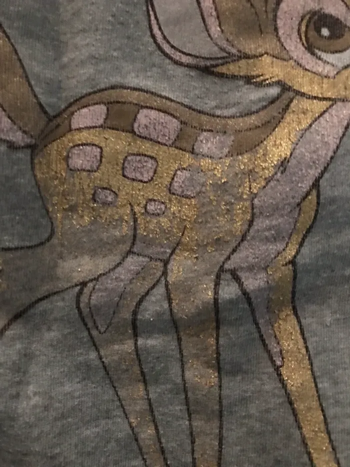 Sweat zippé bambi benetton 3-4 ans - photo numéro 5