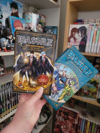 Lot deux romans du manga mashle