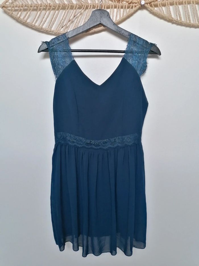 Robe bleu marine taille M