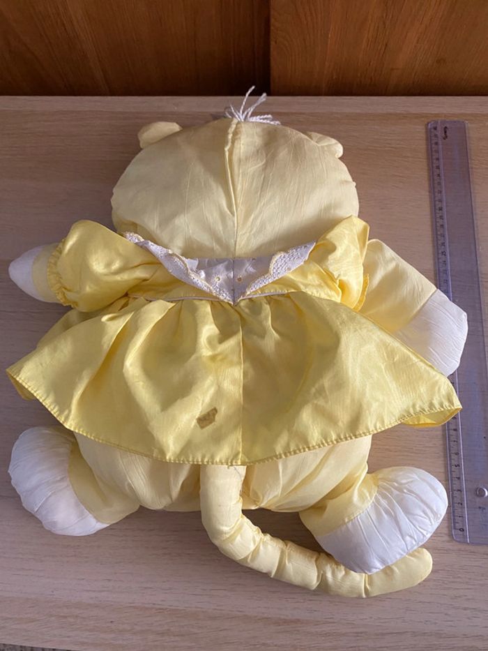 Peluche puffalump fisher price chat jaune chatte 1987 - photo numéro 7