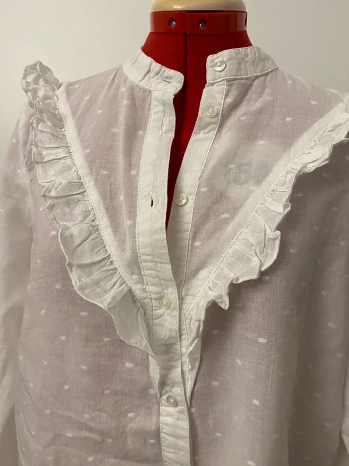 Chemise blanches à volants Jacqueline de Young - photo numéro 2