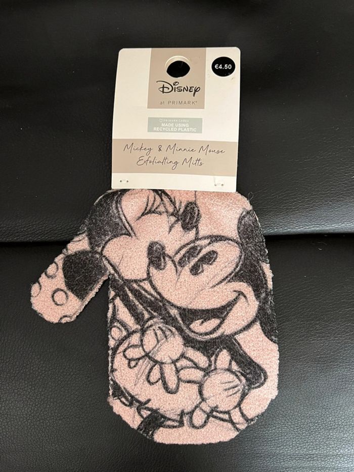 Gants exfoliants Mickey et Minnie