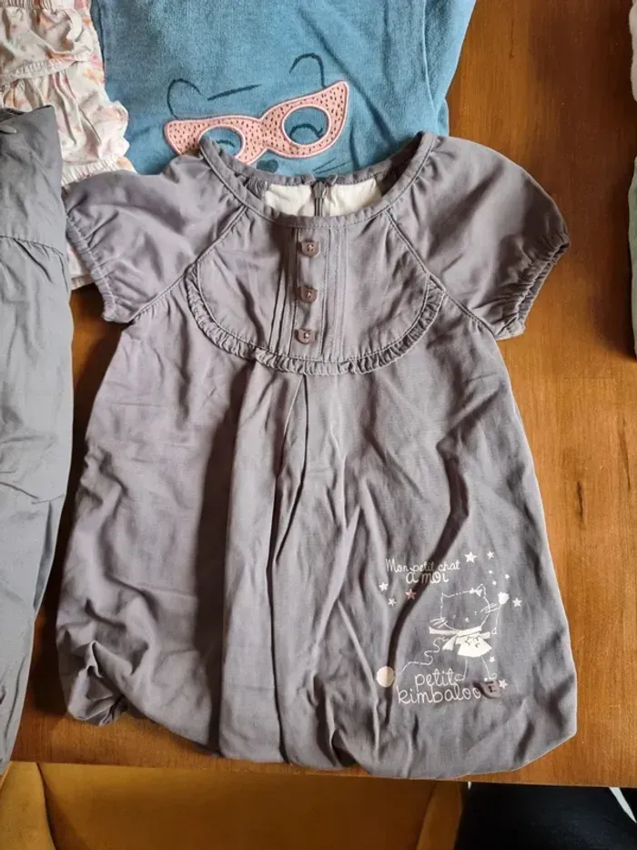 Lot vêtements bébé fille 12 mois - photo numéro 3