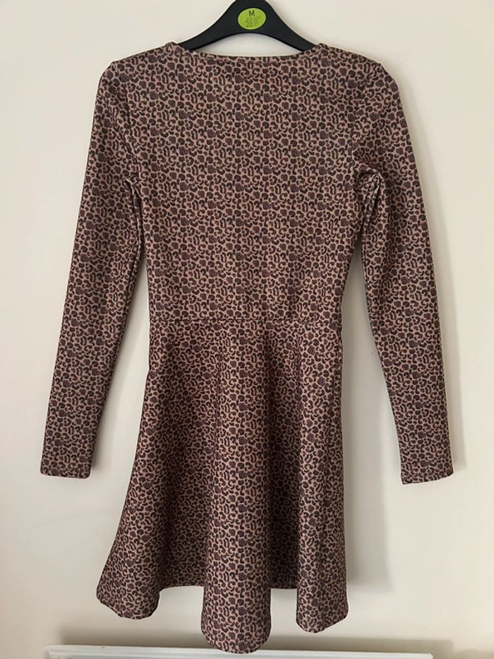 Robe patineuse, motif léopard, NA-KD - photo numéro 8