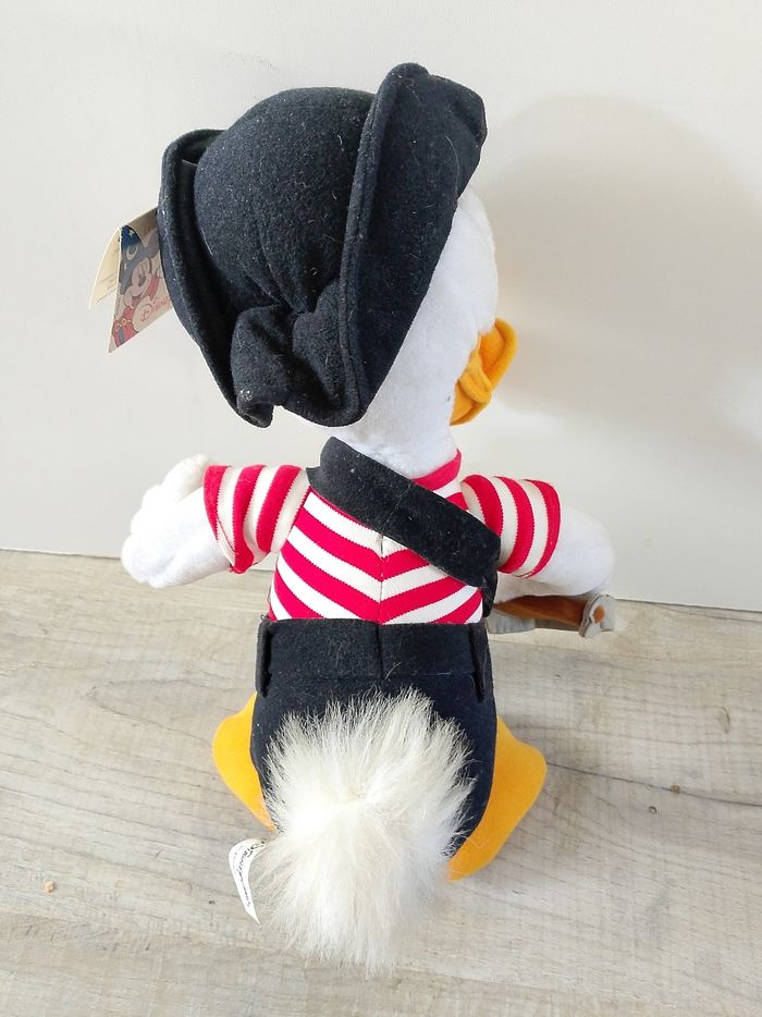 Peluche Donald pirate Disneyland Paris neuve 35 cm - photo numéro 5