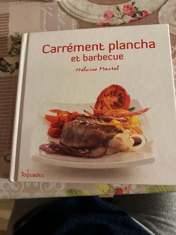 Livre recettes plancha et barbecue