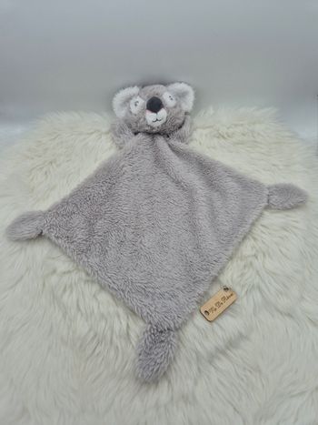 Doudou plat Gris Koala Tex Baby 