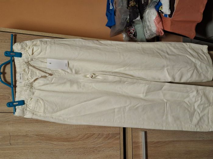 pantalon creme - photo numéro 2